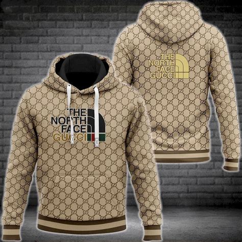 north face gucci hoodie men's|the north face x gucci gg jacquard padded jacket.